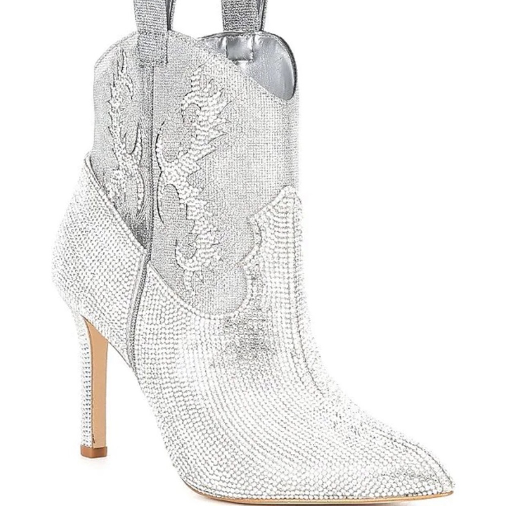 Rhinestone Gianni Bini boots
